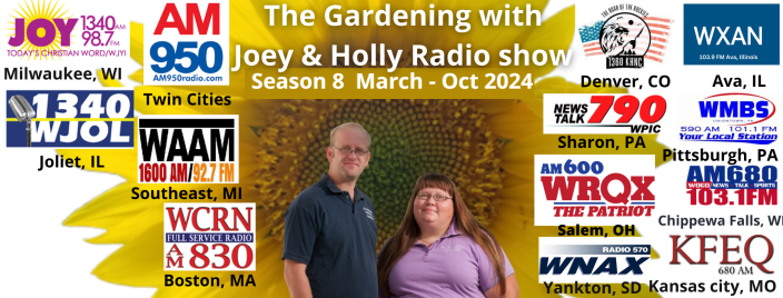 The Gardening with Joey &amp; Holly Radio show (1)